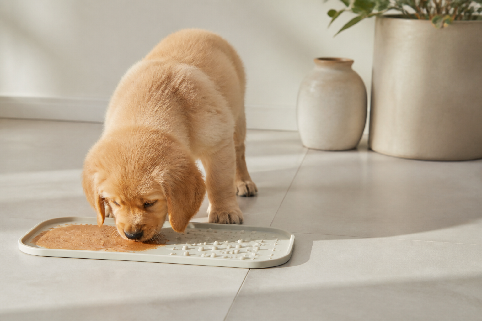 Likmat voor puppy’s kopen: siliconen of rubber, welke variant past beter?